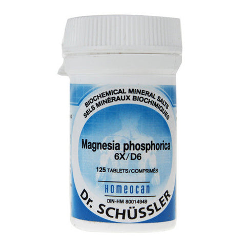 Homeocan, Magnesia Phosphorica 6X, 125 Tabs