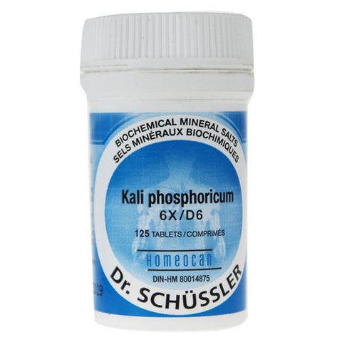Homeocan, Kalium Phosphoricum 6X, 125 Tabs
