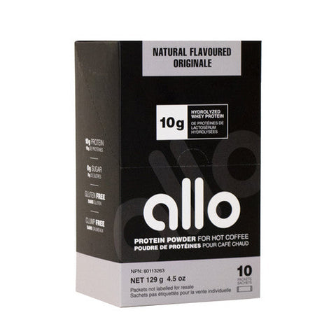 Allo Nutrition, Protein Powder Natural, 10 Count