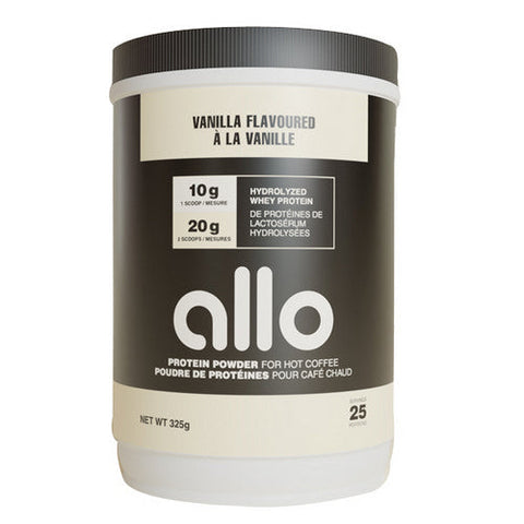 Allo Nutrition, Protein Powder Tub Vanilla, 325 Grams