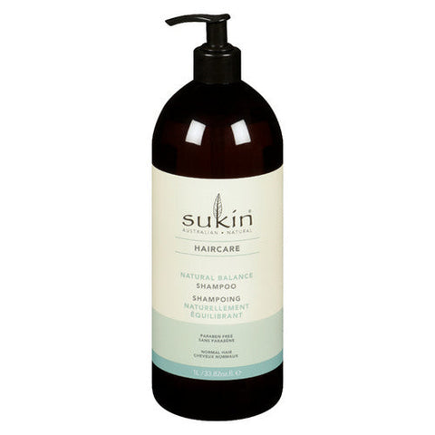 Sukin, Natural Balance Shampoo, 1 Litre