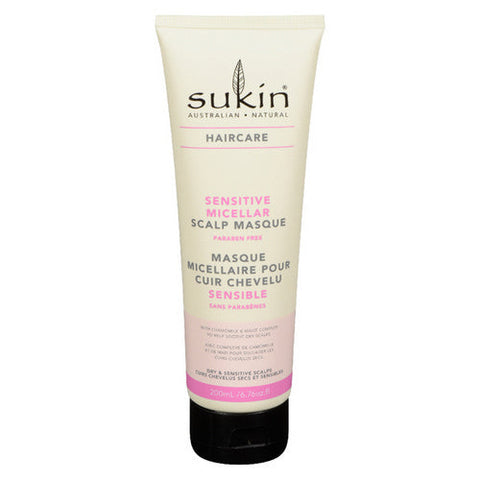 Sukin, Sensitive Micellar Scalp Masque, 200 Ml