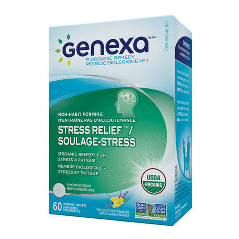Genexa, Stress Relief, 60 Tabs