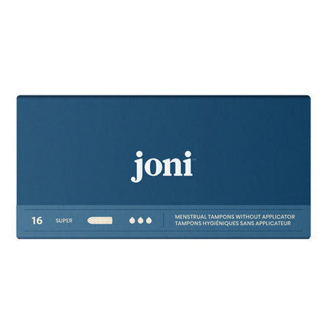 Joni, Joni Organic Super Tampons, 16 Count