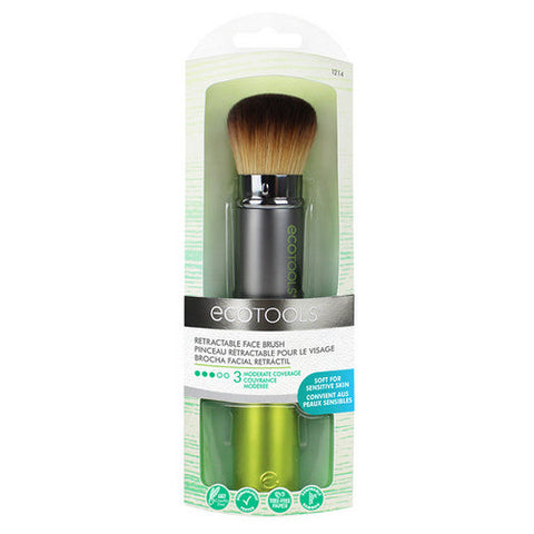 Eco Tools, Retractable Face Brush, 1 Count