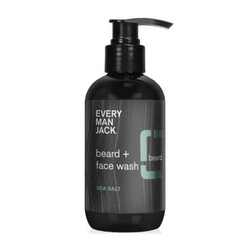 Every Man Jack, Beard + Face Wash Sea Salt, 200 Ml