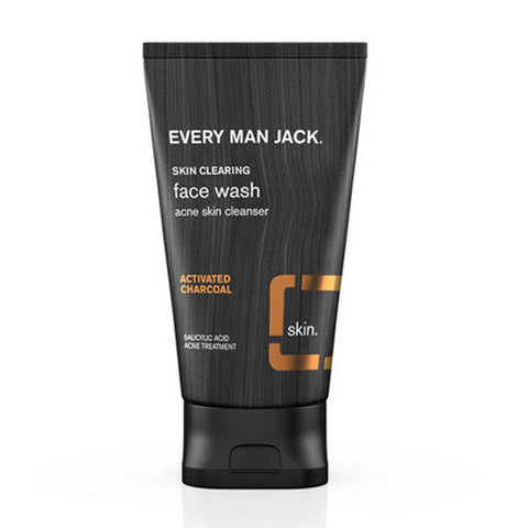 Every Man Jack, Face Wash Charcoal Skin Clearing, 150 Ml