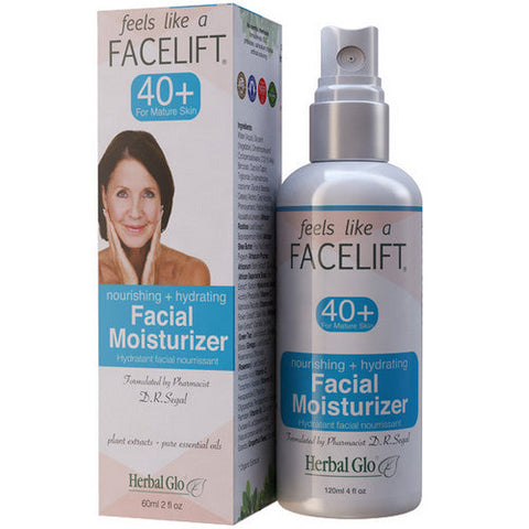 Herbal Glo, Facelift 40+ Facial Moisturizer, 120 Ml