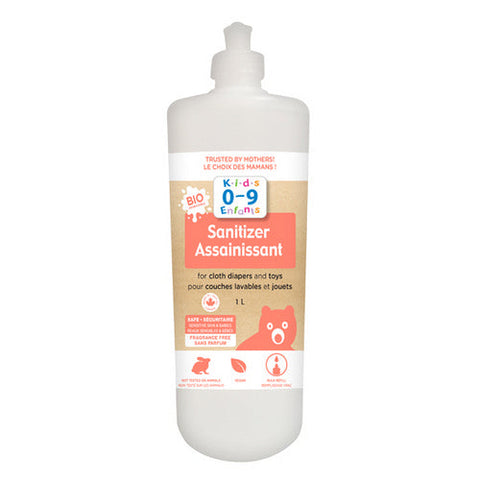 Homeocan, Kids 0-9 Sanitizer Toys Diapers, 1 Litre