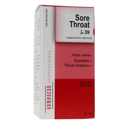 Homeocan, H39 Sore Throat Drops, 30 Ml