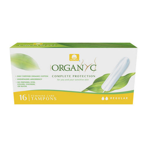Organyc, Tampons Digital Regular, 16 Count