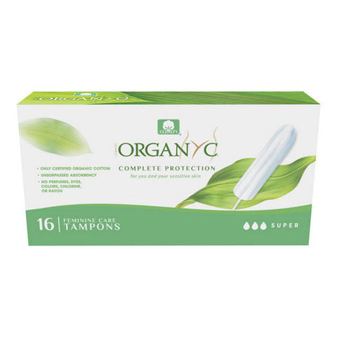 Organyc, Tampons Digital Super, 16 Count