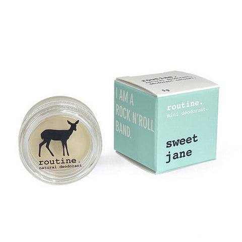 Routine, Sweet Jane Deodorant Mini, 5 Grams