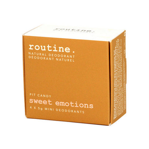 Routine, Sweet Emotions Minis Kit, 4 Count