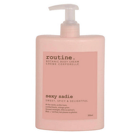 Routine, Sexy Sadie Botanic Body Cream, 350 Ml