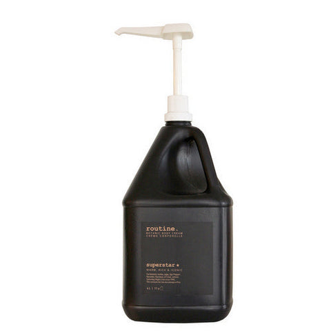 Routine, Superstar Body Cream Refill, 4 Litres