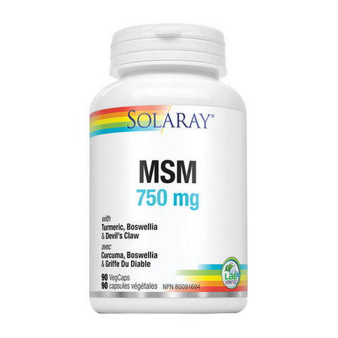 Solaray, MSM, 90 Caps