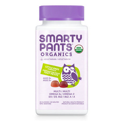 SmartyPants, Organic Little Ones Formula, 60 Count
