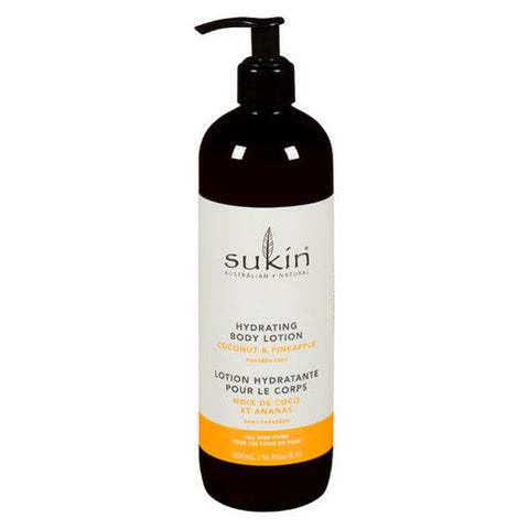 Sukin, Hydrating Lotion Pineapple & Coconut, 500 Ml