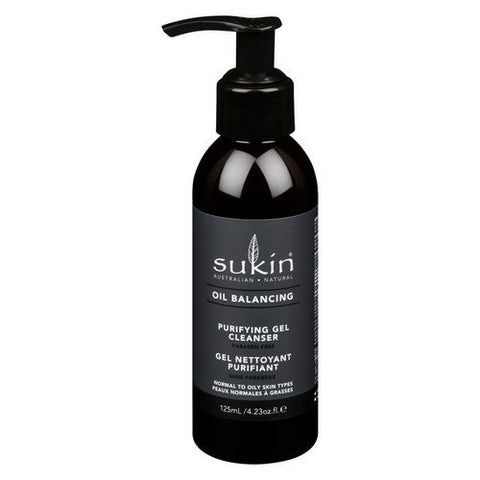 Sukin, Oil Balancing Purifying Gel Cleans, 125 Ml