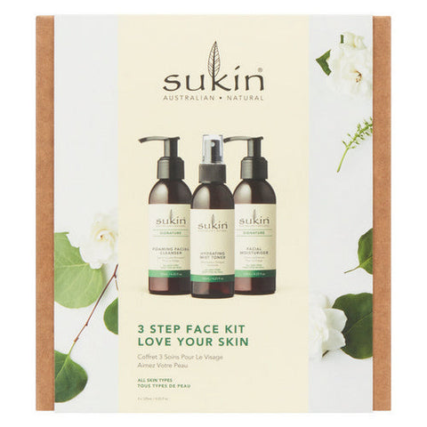 Sukin, Sukin Love Your Skin Gift Set, 3 Count