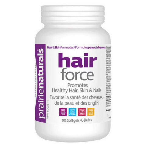 Prairie Naturals Health Products Inc., Hair Force, 90 Softgels