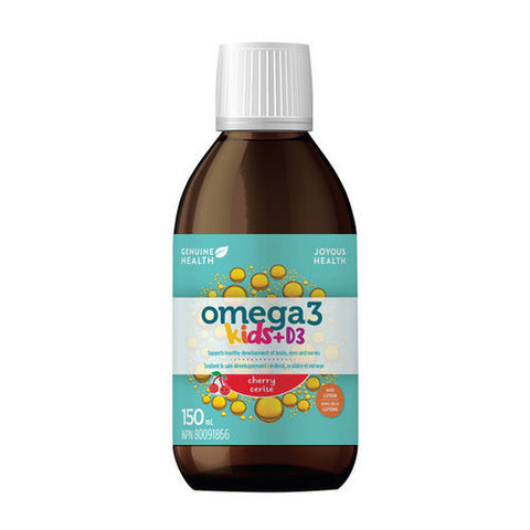 Genuine Health, Omega3 Kids + D3 Cherry, 150 Ml