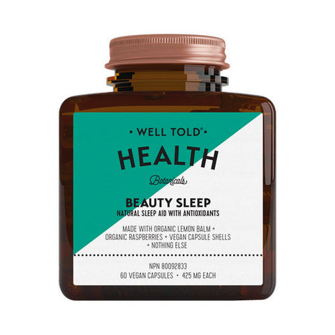 Well Told Health, Beauty Sleep  With Antioxidants, 60 VegCaps
