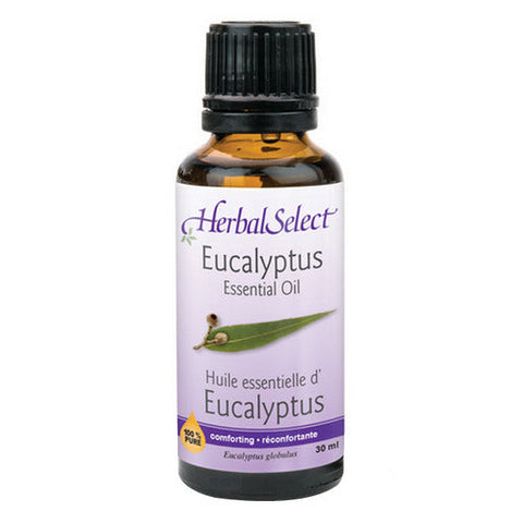 Herbal Select, Eucalyptus Oil 100% Pure, 30 mL