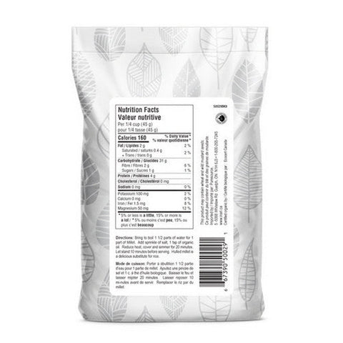 Inari, Organic Millet (Hulled), 500 Grams