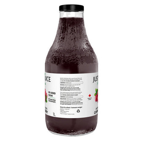 Just Juice, Cranberry Juice, 1 Liter