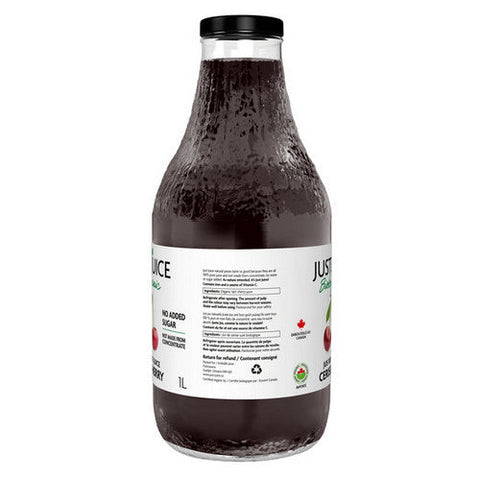 Just Juice, Organic Tart Cherry Juice, 1 Liter
