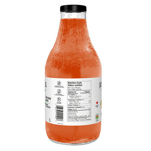 Just Juice, Organic Carrot Juice, 1 Liter