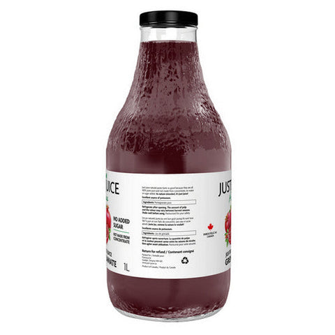 Just Juice, Pure Juice Pomegranate No Added Sugar, 1 Liter