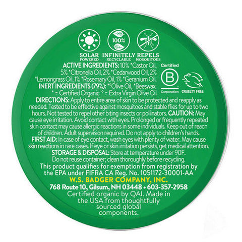 Badger Balm, Anti-Bug Balm, 2 Oz