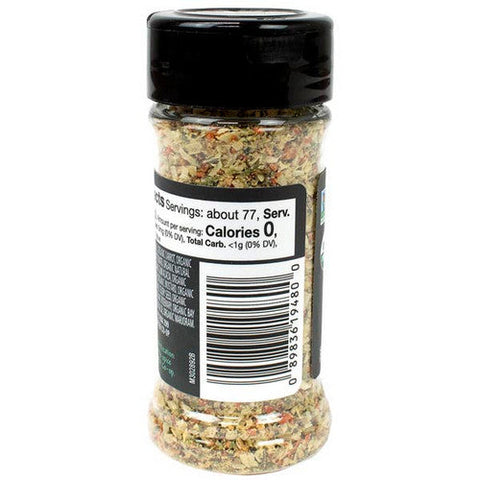 Frontier Coop, Organic Salt Free All Purpose Seasoning, 2.5 Oz