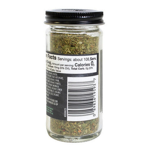 Frontier Coop, Organic Green Harvest Seasoning, 1.5 Oz
