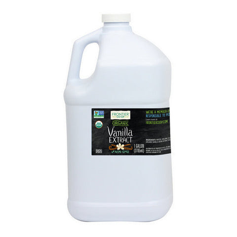 Frontier Coop, Organic Vanilla Extract, 1 Gallon