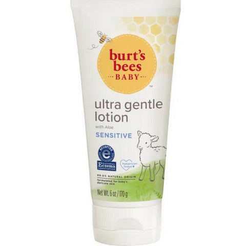 Burts Bees, Ultra Gentle Soothing Baby Lotion, 6 Oz