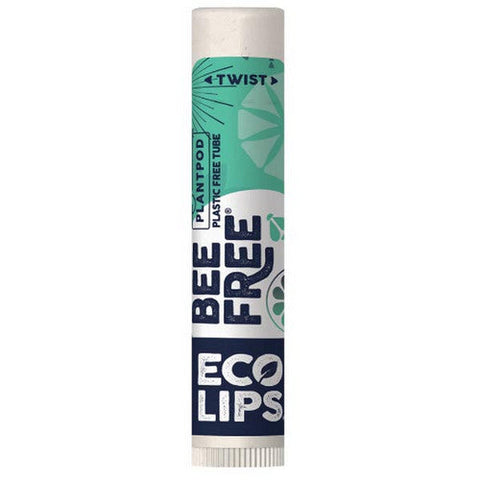 Eco Lips, Bee Free Sweet Mint Vegan Lip Balm, 0.15 Oz