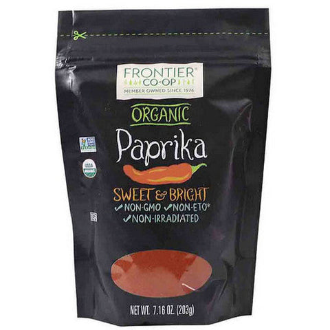 Frontier Coop, Organic Ground Paprika, 7.16 Oz