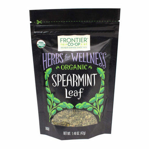 Frontier Coop, Organic Spearmint Leaf, 1.48 Oz