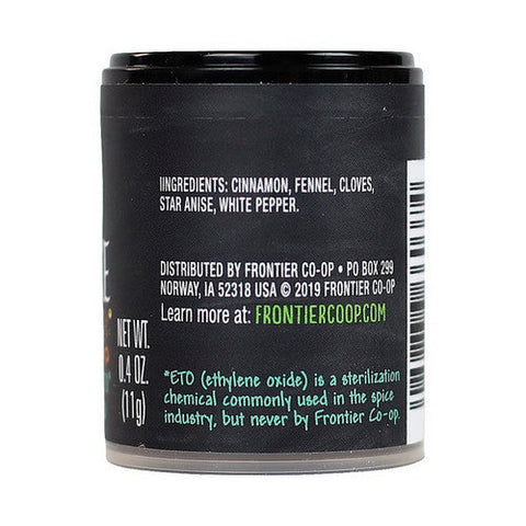 Frontier Coop, Five Spice Powder, 0.4 Oz