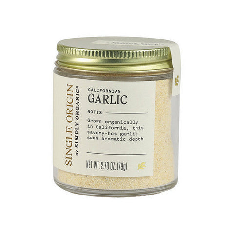 Simply Organic, Single Origin Californian Garlic, 2.79 Oz