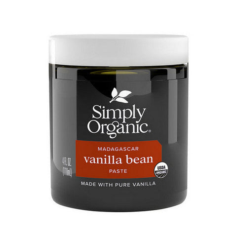Simply Organic, Vanilla Bean Paste, 4 Oz