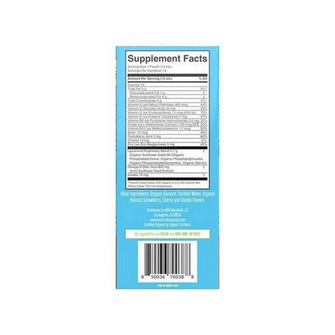 MaryRuth's, Kids Multivitamin Liposomal Pouches, 14 Count