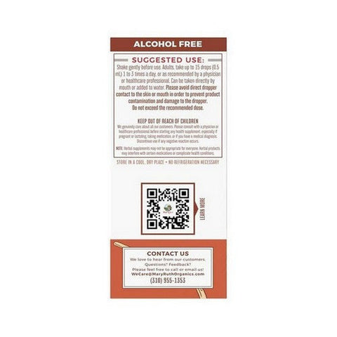 MaryRuth's, Organic Ashwagandha Herbal Blend Liquid Drops, 1 Oz