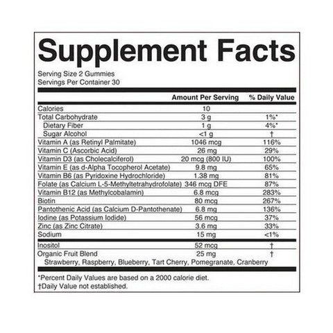 MaryRuth's, Womens Multivitamin Gummies, 60 Count