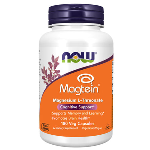 Now Foods, Magtein, 180 Veg Caps