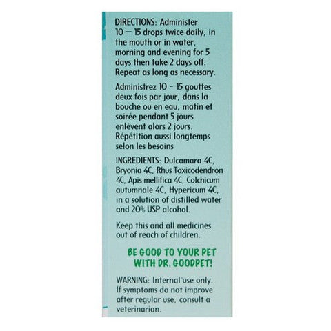Dr. Goodpet, Arthritis Relief For Dogs And Cats, 1 Oz